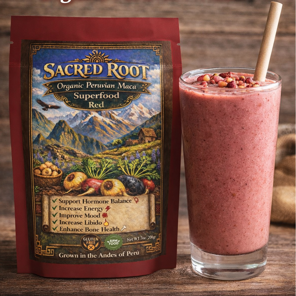 Organic Red Maca root Powder