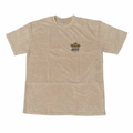 Sacred Root Logo Tee - Oversized Sand